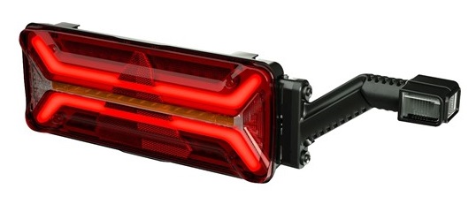 Achterlicht Ecoled II Aspock 12/24V rechts + pendellamp