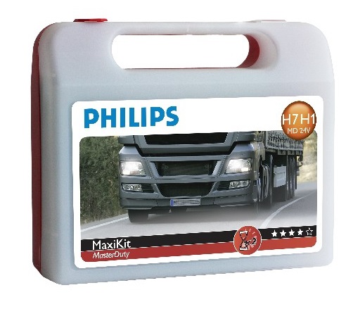 Lampenset Philips maxi kit H1/H7 24V Master Duty
