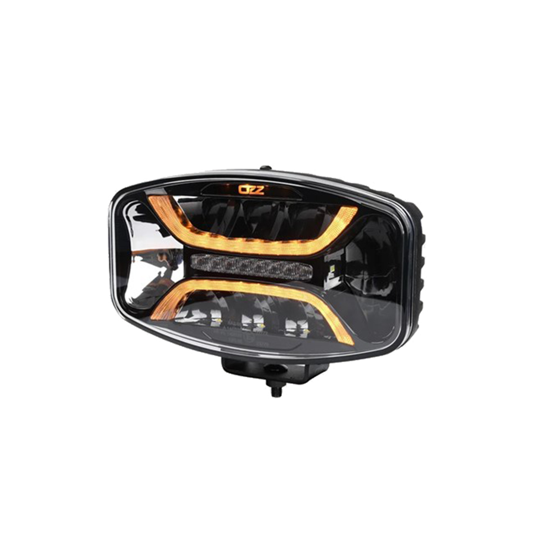 LED verstraler OZZ XO 1 zwart