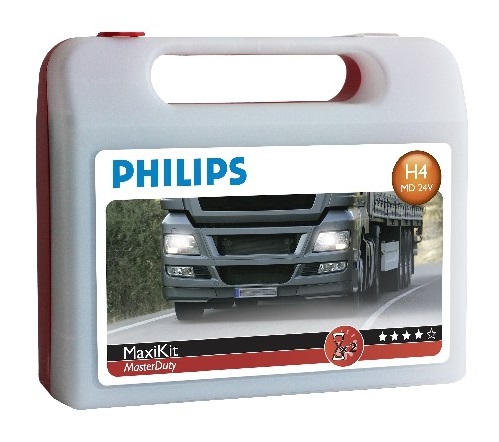 Lampenset Philips maxi kit H4 24V Master Duty