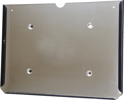 Bordhouder RVS voor borden 400 x 300   
