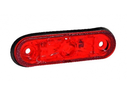 LED Markeringslamp ovaal Aspock P&R 12/24V