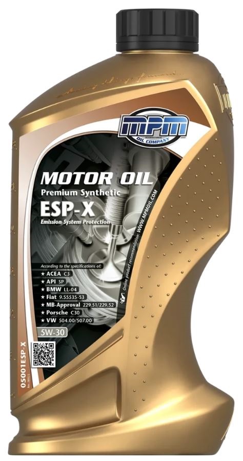 Motorolie Premium synthetic ESP-X 1 liter