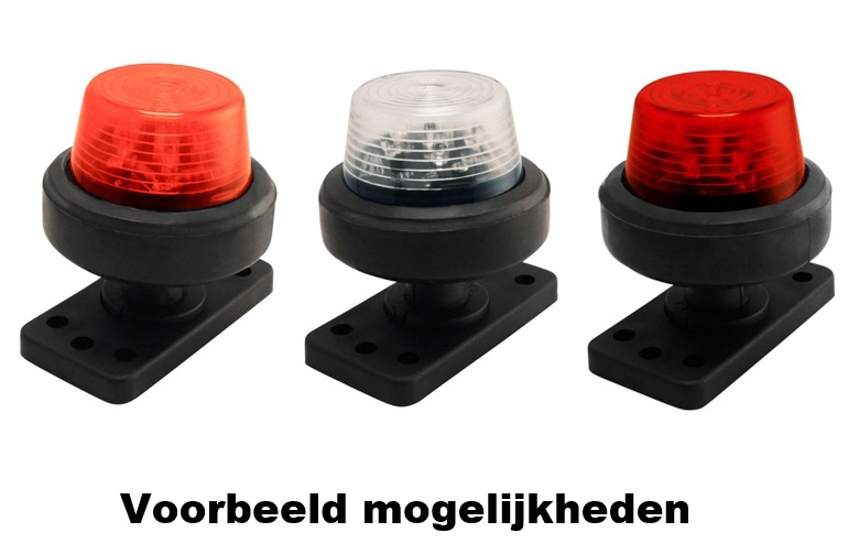 Rubber arm Gylle t.b.v. frontlamp