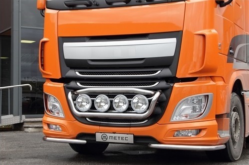 Lampenbeugel t.b.v. DAF XF euro6 voorzijde grille