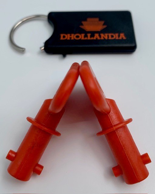 Set laadklepsleutels  Dhollandia N.T.