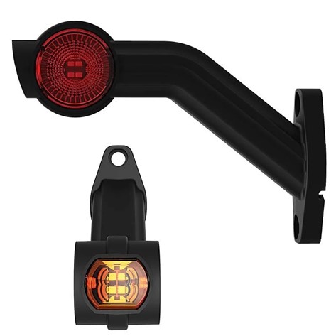 LED pendellamp rechts schuin 12/24V MB-900 serie 