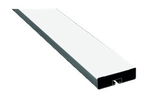 Afschermingsprofiel aluminium 6000x100x30mm, per 12 stuks