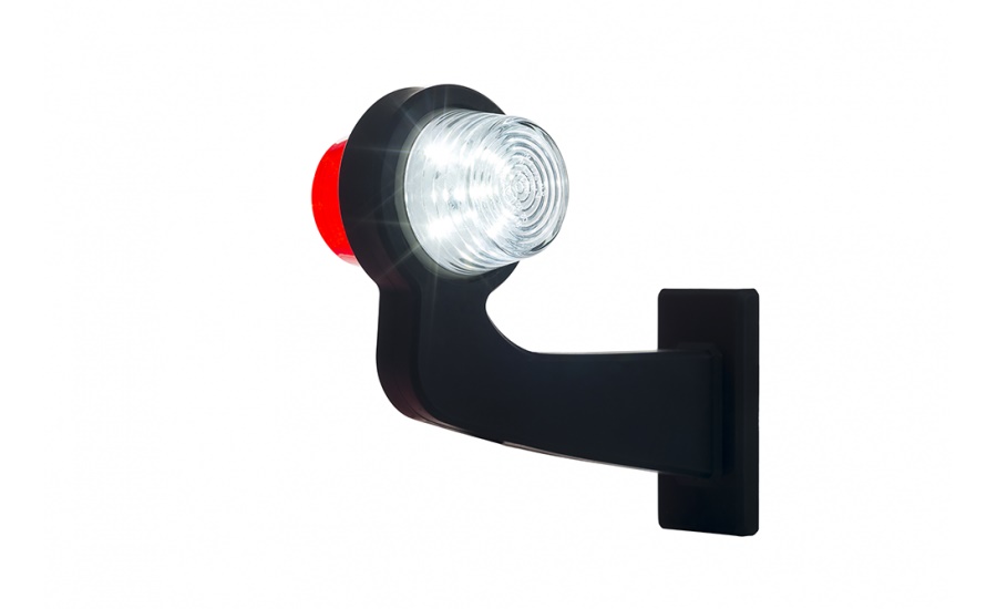 Pendellamp haaks led ro/wi rechts Horpol 12/24V