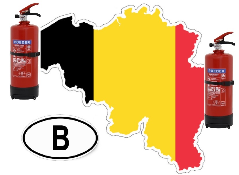 belgie brandblusser