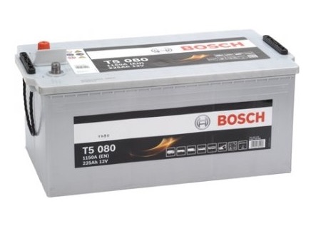 Accu 225Ah 12V Bosch T5080 SHD startaccu