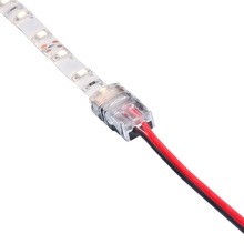 Connector 2-aderig voor waterproof ledstrip 10mm