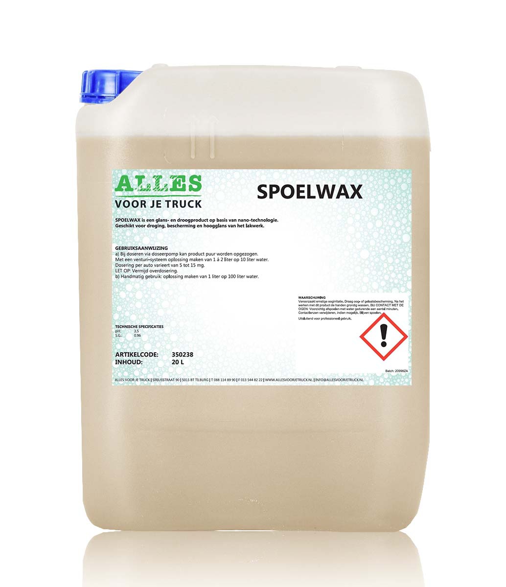 Spoel wax AVJT Spoelwax, 20 ltr