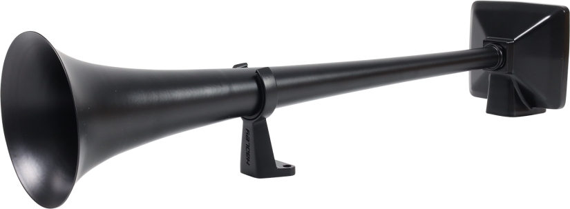 Luchthoorn Zwart Hadley 53cm