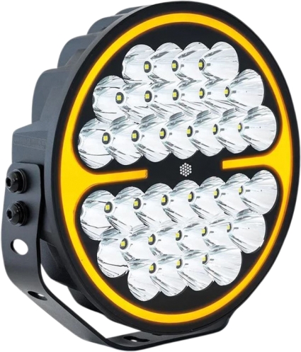 LED verstraler Tralert Nova serie 12/24V zwart