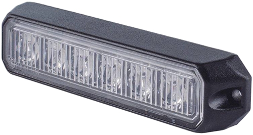 Flitser Tralert 6 led 12/24V R65 oranje