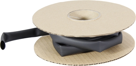 Krimpkous met lijmlaag zwart 9/3 mm lengte 3 meter