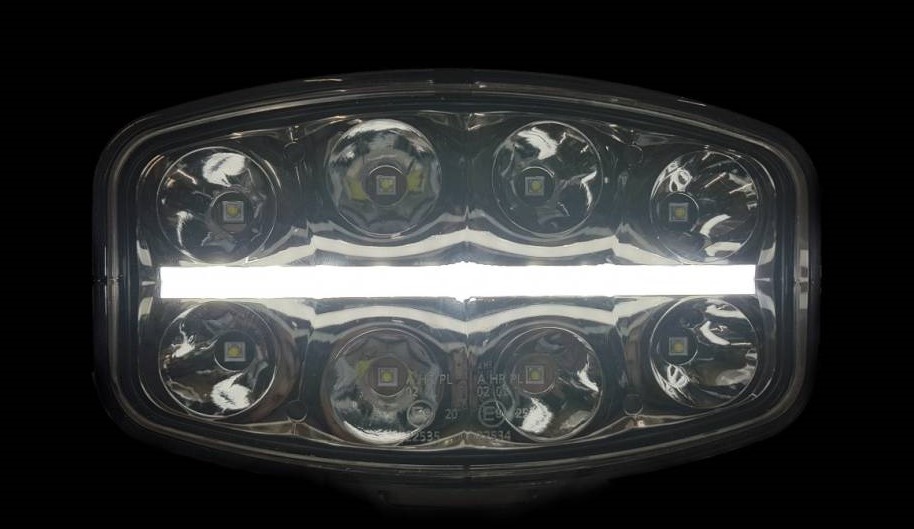 Verstraler LED L3412 met positielicht 64W 12/24V