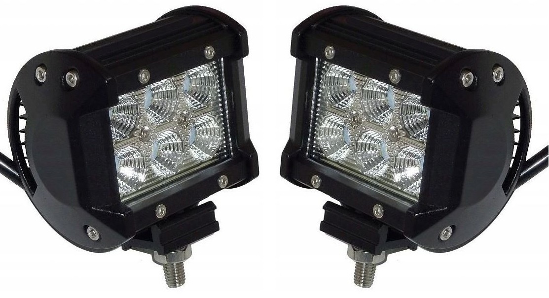 Werklamp Led 14W 12/24V set 2 stuks