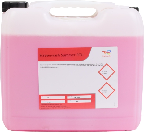 Ruitensproeiervloeistof zomer Total kant & klaar, 25 liter