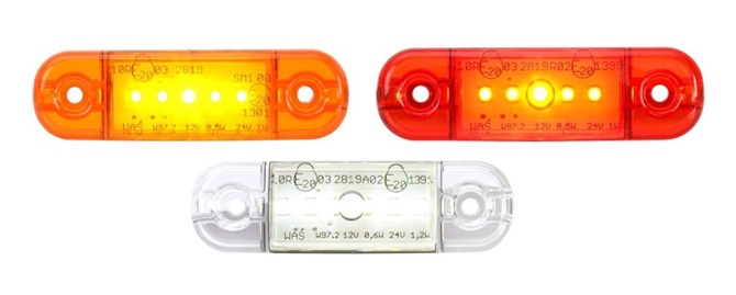LED Markeringslamp neon Was 97.2 12/24V