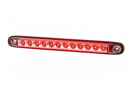 Achterlicht extra smal 2-functies led 12/24V