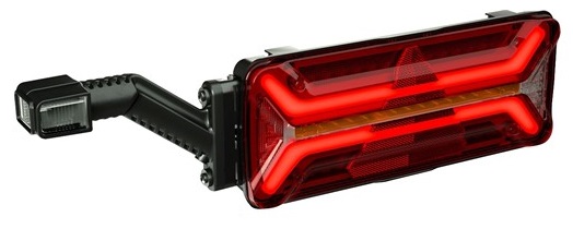 Achterlicht Ecoled II Aspock 12/24V Links + pendellamp