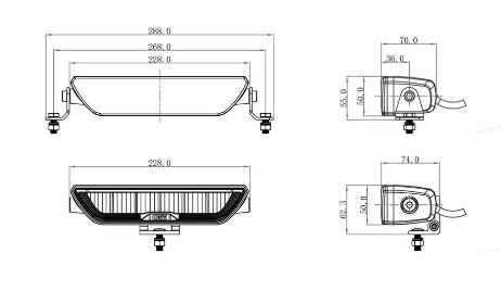 Ledbar OZZ XB1 compact