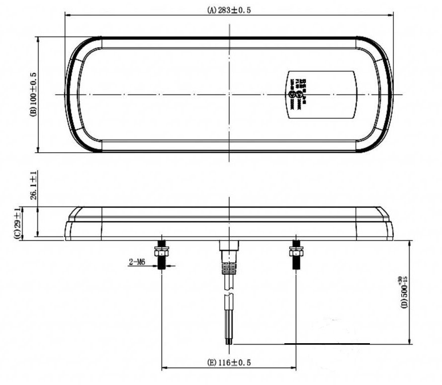 Achterlicht Dynamic LED 12/24V links/rechts