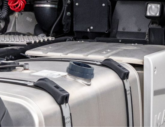 Anti-diefstal vulhals Tretok 80 voor Scania