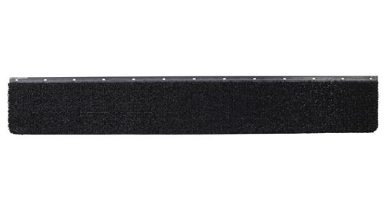Bumper spatlap zwart met anti-spray 2500 x 390