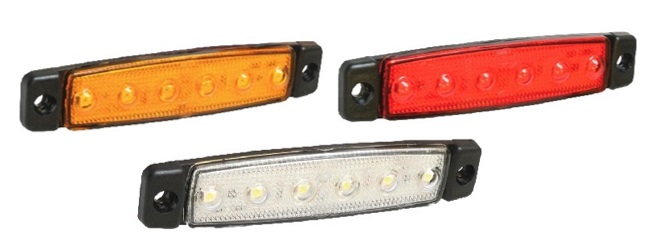 LED Markeringslamp smal Dasteri 12V