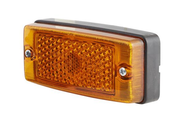Markeringslamp hella opbouw oranje retro bloklamp 12/24V 