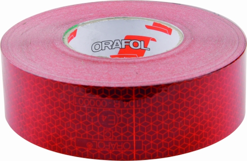 Reflectietape Schmitz 50 mm hard, rol a 50 M
