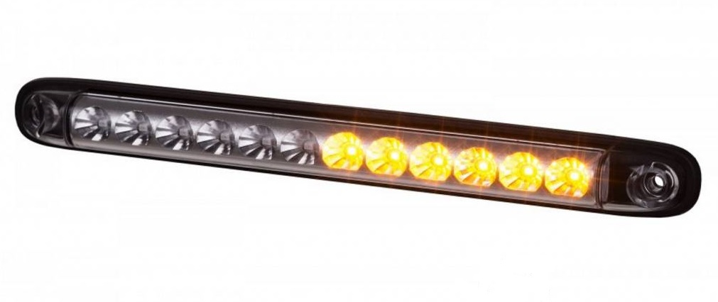 Achterlicht extra smal 3-functies led 12/24V
