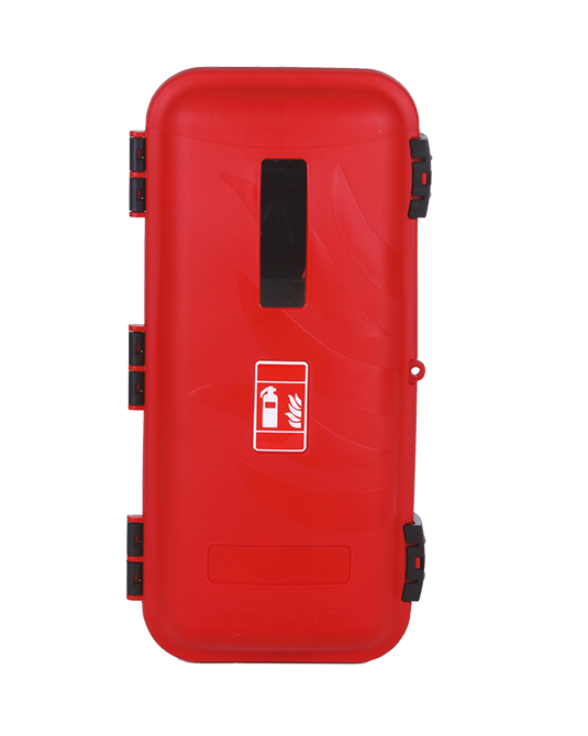 Brandblusserbox Fiteasy rood voor 6 kg brandblusser