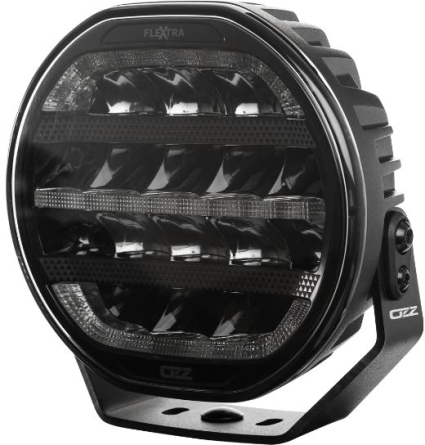 Verstraler LED OZZ XR2 P7 zwart Tralert