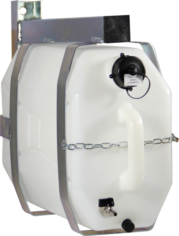 Watertank 25 L met montagesteun