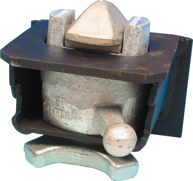 Twistlock 40R416VAK JOST 1,5 inch met rugplaat